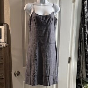 BCBG Gray Slip Dress